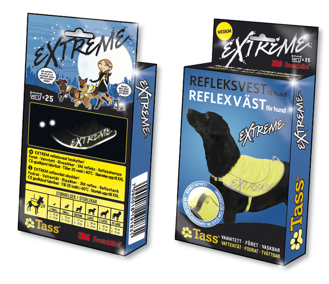 Hovedbilde Tass Xtreme refleksvest