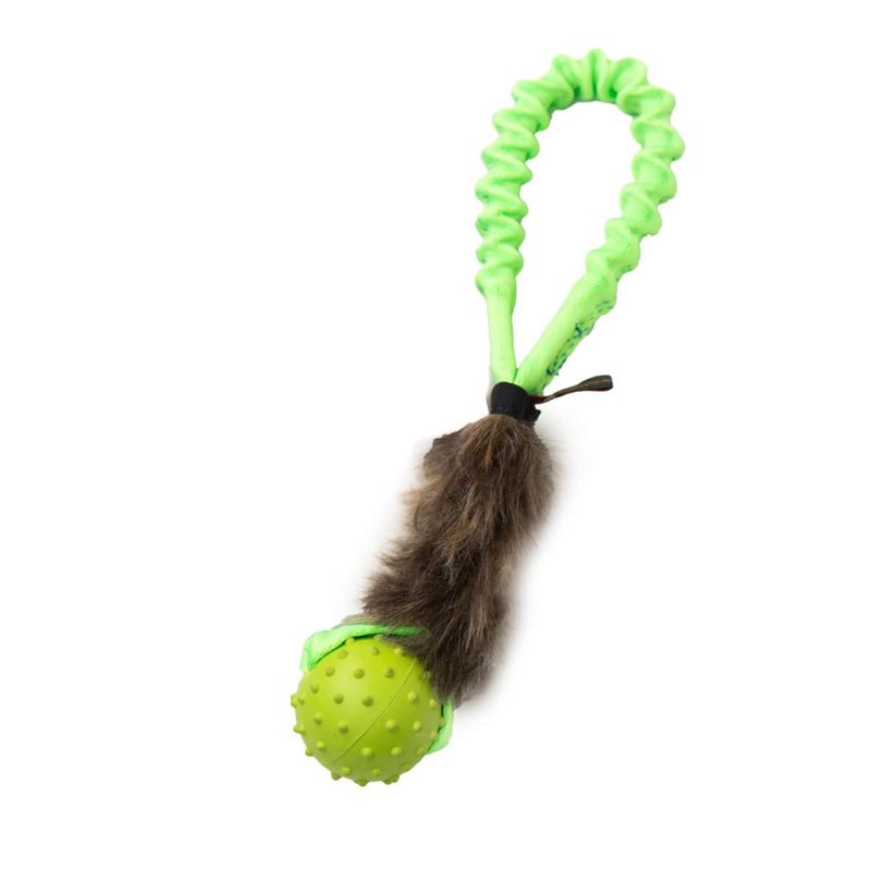 Tug-e-nuff Pocket ball med fuskepels