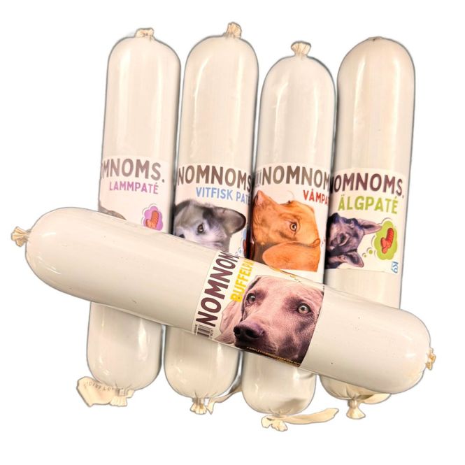 Hovedbilde Nom Noms Patè hundepølse